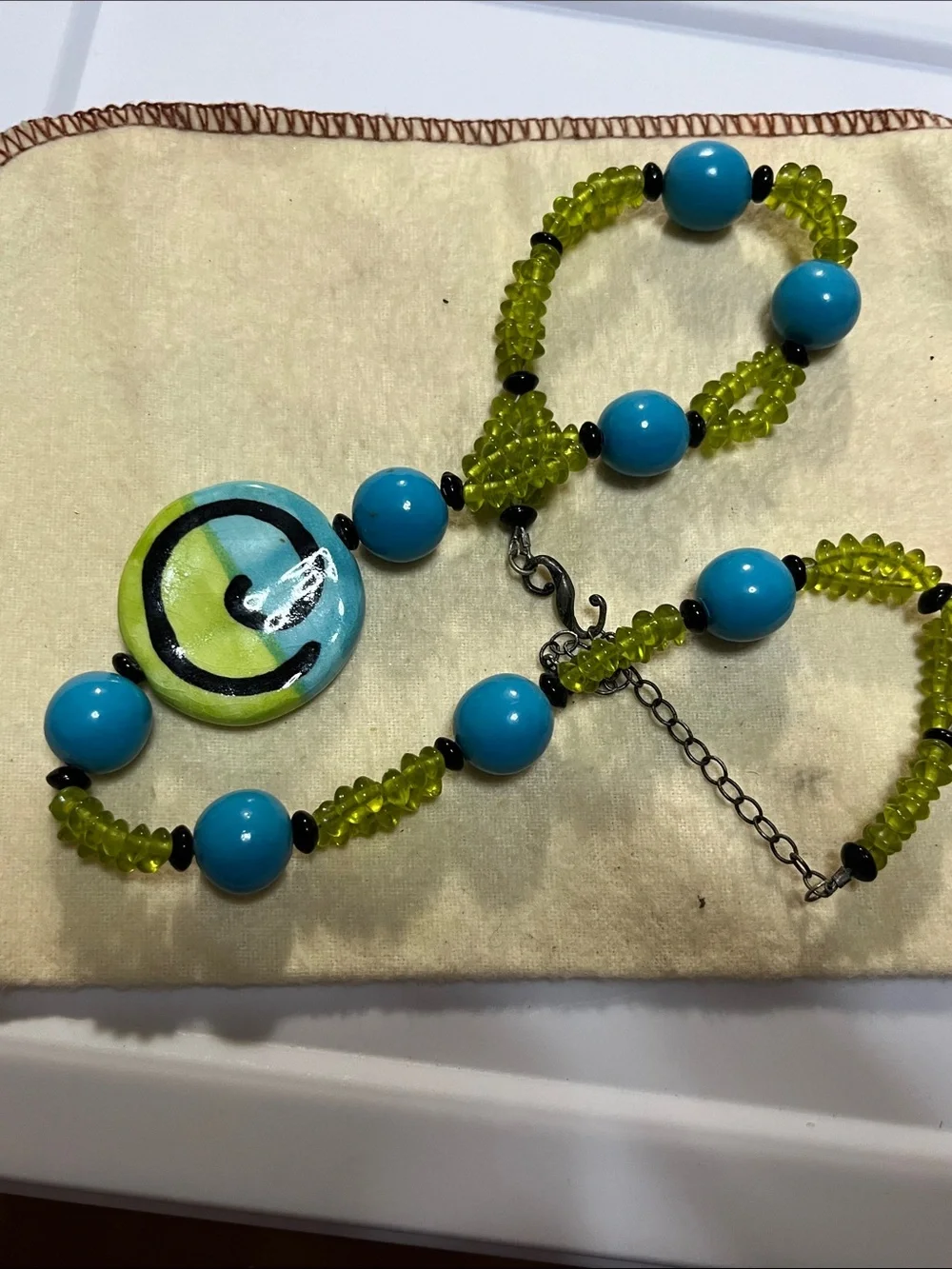 925 Sterling Silver handcrafted necklace